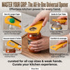 All-in-One Bottle & Can Opener for Jar Lids, Caps, and Tabs