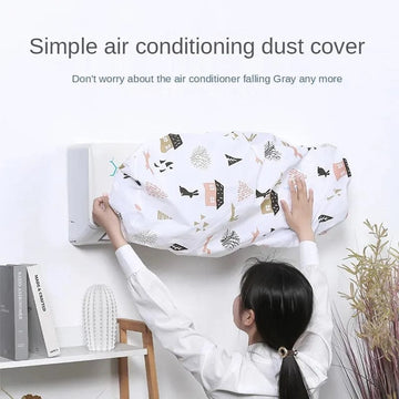 Premium Indoor AC Cover | Waterproof & Dustproof (1–1.5 Ton)
