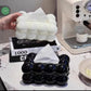 Bubble Bow Tissue Box – Cute Decorative Tissue Holder