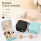 Portable PU Leather Travel Jewelry Box – Compact Organizer - pro picks