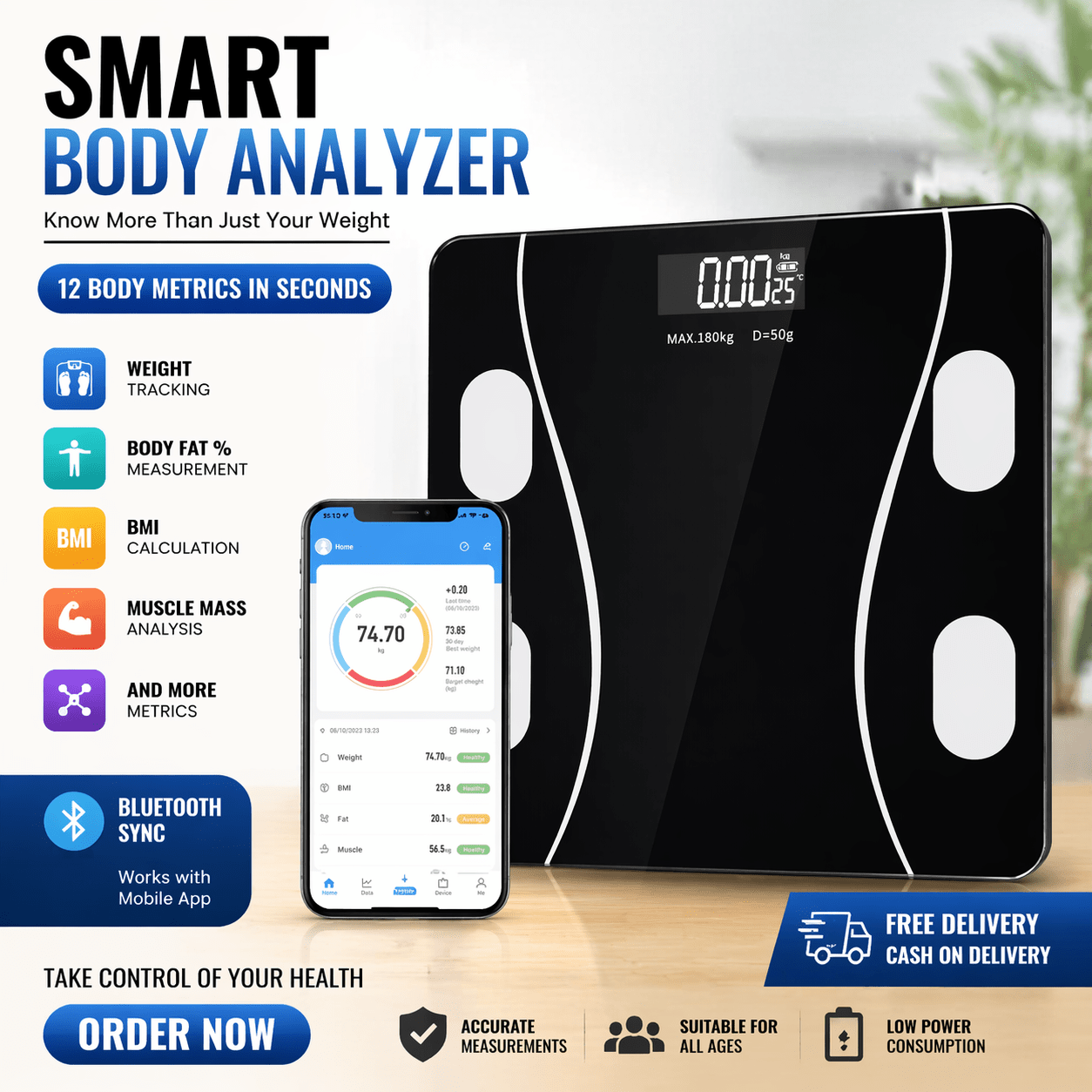 Smart Weight Machine | App Supported