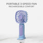 3-Speed Rechargeable Mini Fan