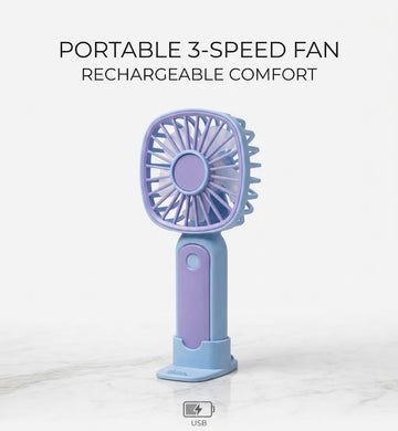 3-Speed Rechargeable Mini Fan